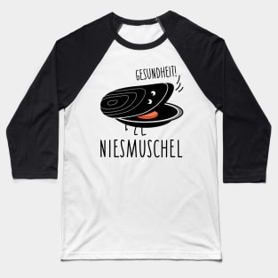 Funny mussel sneezes (b) Baseball T-Shirt